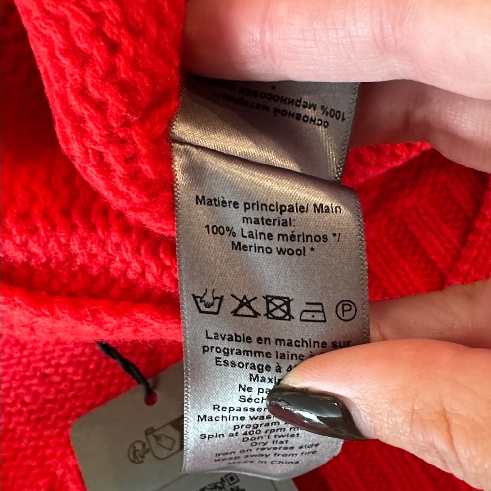 NWT ZADIG AND VOLTAIRE Alma Rock N Roll Merino Wool Jumper - Picture 11 of 12